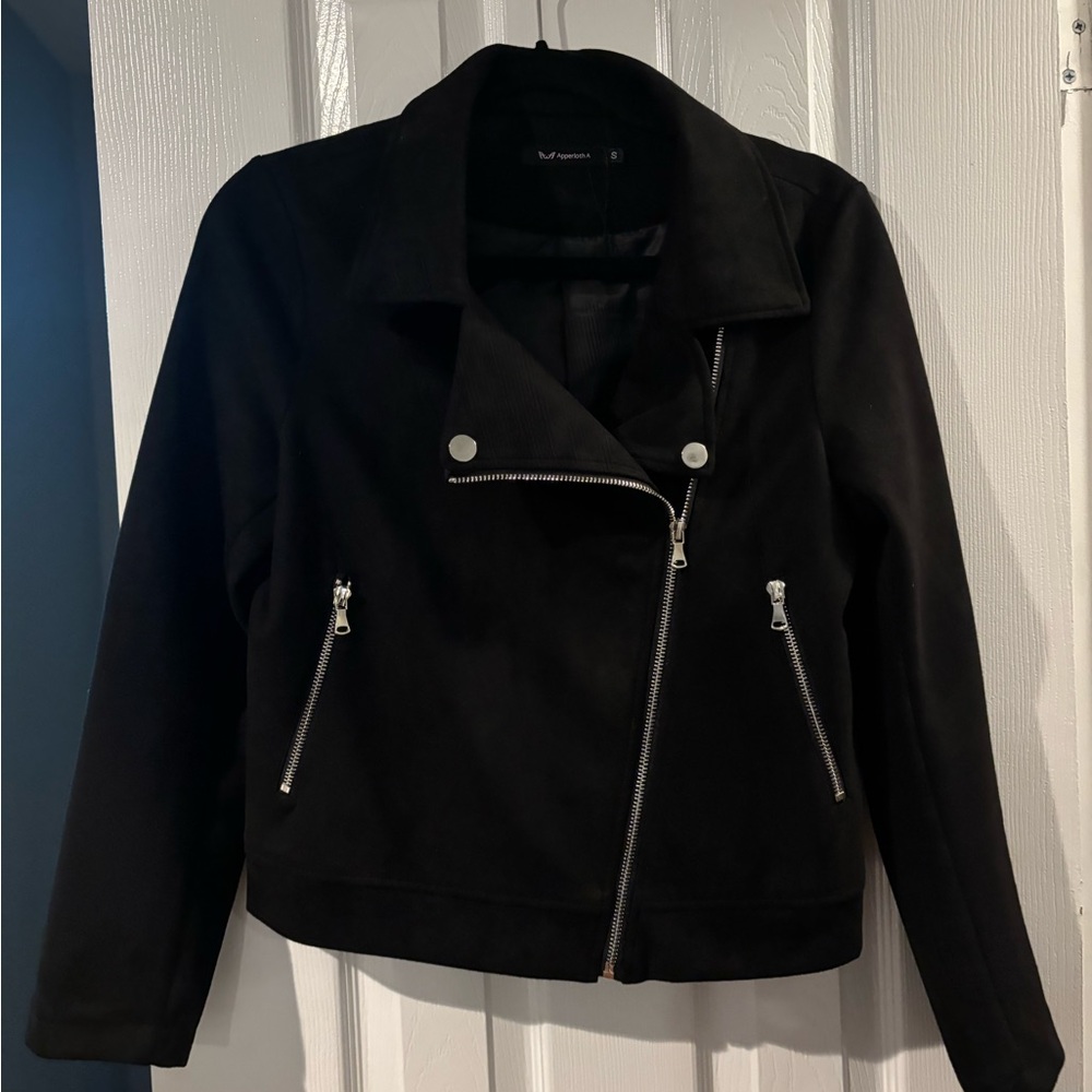 Black Zippered Jacket
